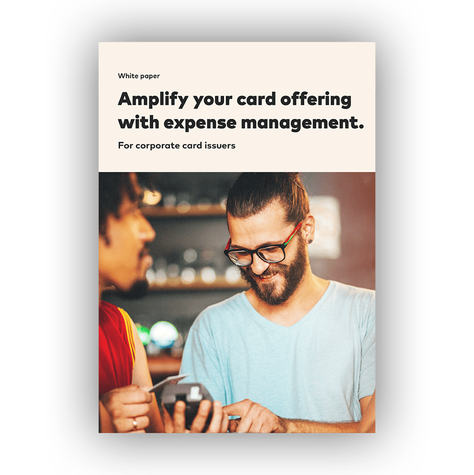Amplify your card offering with expense management