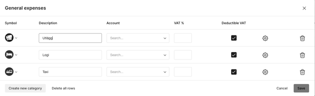 Save templates without accounts